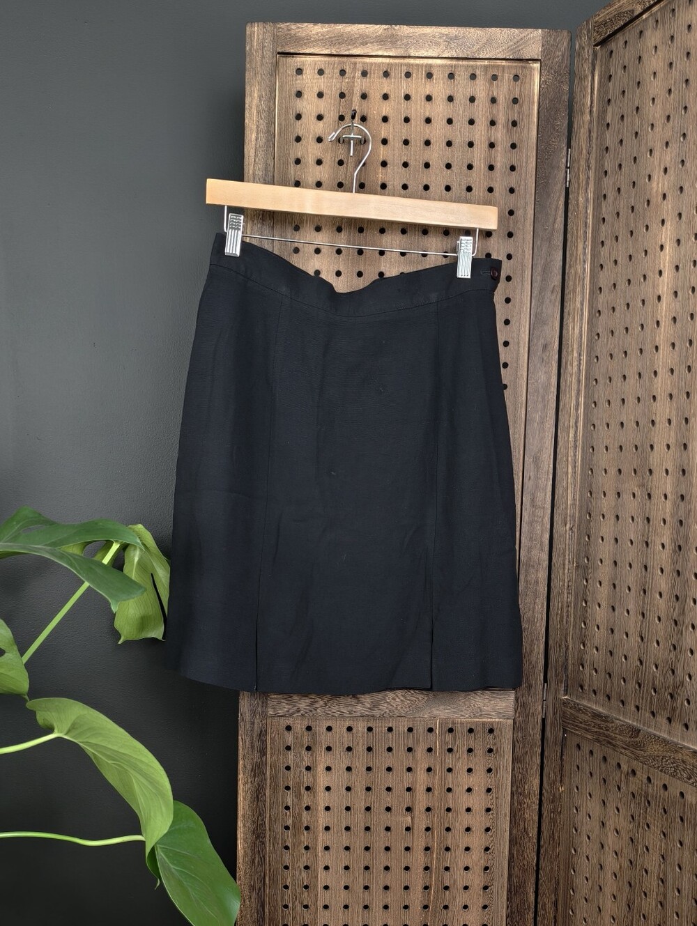 Vintage Mixit Black Lightweight Mini Skirt